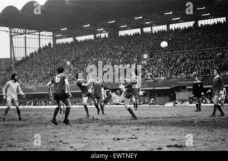 Coventry City v Liverpool, final score 1-0 to Coventry City. League Division One. Highfield Road, Coventry, 4th February 1978. Stock Photo