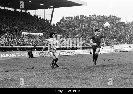 Coventry City v Liverpool, final score 1-0 to Coventry City. League Division One. Highfield Road, Coventry, 4th February 1978. Stock Photo