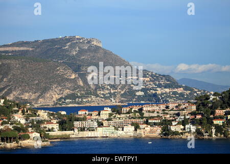 Overview of Cap Ferrat, French Riviera Stock Photo