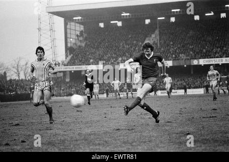 Coventry City v Liverpool, final score 1-0 to Coventry City. League Division One. Highfield Road, Coventry, 4th February 1978. Stock Photo