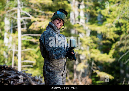 Sniper Aiming Gun Stock Photo