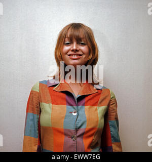 Model Andrea Rau Deutsche Schauspielerin und Fotomodell Andrea Rau, Deutschland 1970er ...