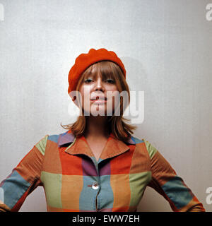 Model Andrea Rau Deutsche Schauspielerin und Fotomodell Andrea Rau, Deutschland 1970er ...