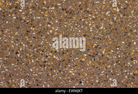 Cement and Pebble Textured Background Stock Photo