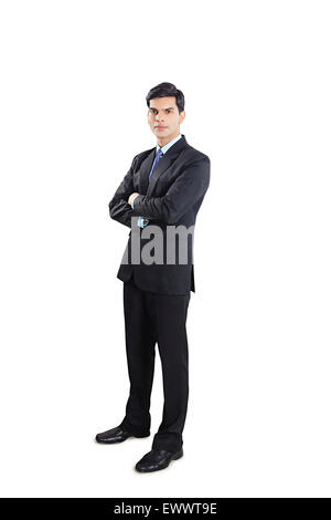 Portraits of a Asian businessman with his arms crossed Stock Photo - Alamy