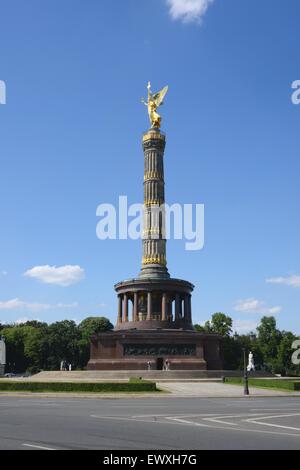 Victory Column, Berlin. Memorial to the Danish-Prussian war, Germany Stock Photo
