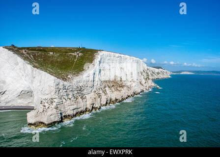 Aerial images of the Hampshire/Dorset Coast United Kingdom Stock Photo