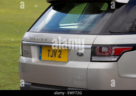 personalized number plates cherished  car car cherished Stock Photo