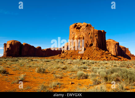 Spearhead Mesa, Monument Valley on the Arizona Utah border, USA Stock Photo