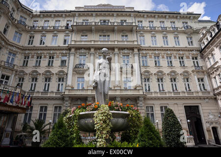 Grandhotel Pupp, Karlovy Vary, Bohemia, Czech Republic Stock Photo