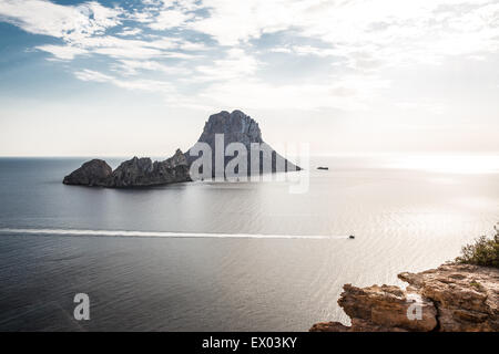 View of El Vedra island, Ibiza, Spain Stock Photo