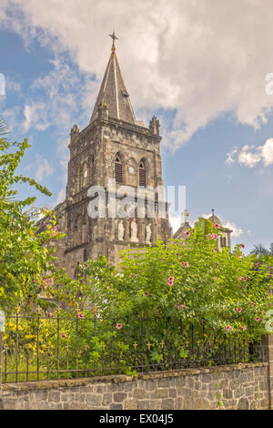 Roseau Cathedral Dominica West Indies Stock Photo
