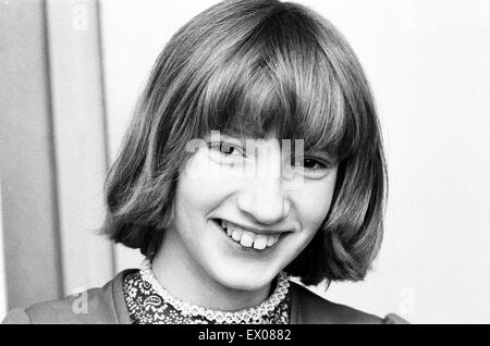 Enfield Poltergeist. Goings on at the Hodgson household in Green Street, Enfield. Janet Hodgson. 17th February 1978. Stock Photo