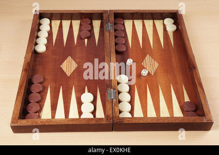 backgammon Stock Photo