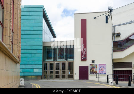 Entrance to Royal & Derngate theatre in Northampton Stock Photo