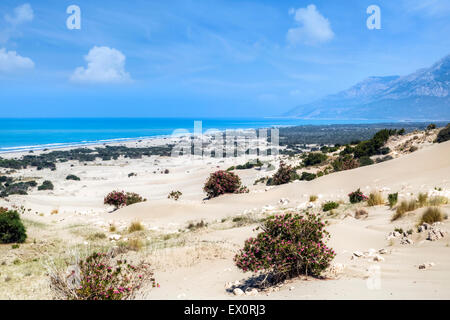 Patara beach, Lycia, Kalkan, Antalya, Turkey Stock Photo