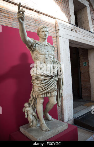 Augustus of Prima Porta Stock Photo