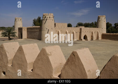 Al Jahili Fort, Al-Ain, Abu Dhabi, UAE Stock Photo