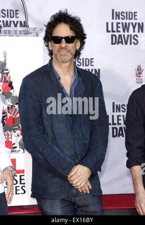 Joel Coen at the John Goodman Handprint and Footprint Ceremony held at the TCL Chinese Theatre in Los Angeles. Stock Photo