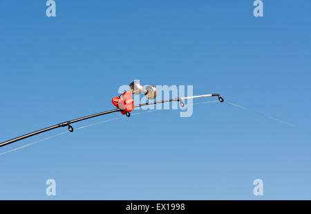 Fishing Rod with a Bell on the Background of the River. Fishing Hobby Stock  Image - Image of hook, closeup: 203095623