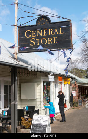 Berrima, a popular village in the Southern highlands of regional New South Wales,Australia Stock Photo