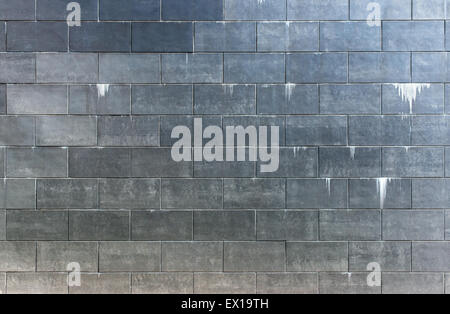 Tiled dirty wall background, texture Stock Photo