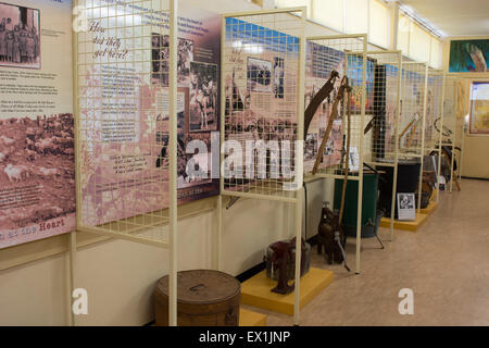 Australia, NT, Alice Springs. National Pioneer Women's Hall of Fame housed in the historic Her Majesty's Gaol and Labour Prison Stock Photo