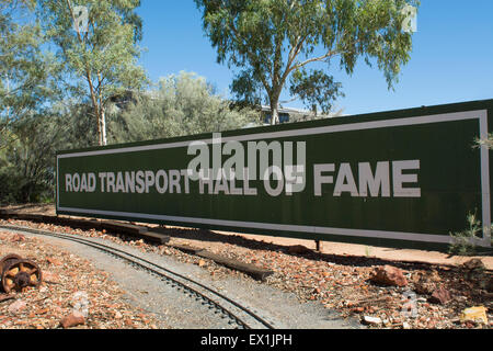 Australia, NT, Alice Springs. National Road Transport Hall of Fame. Stock Photo