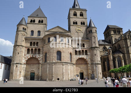 The Cathedral of St Peter in Trier, Germany. Stock Photo