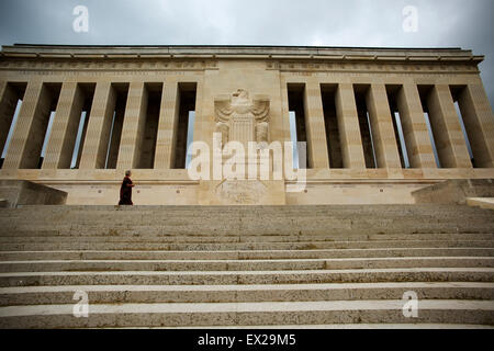 Château-Thierry American Monument, WWI memorial, France. June 2015 Stock Photo