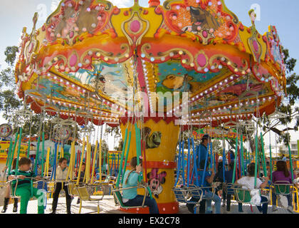 Rides and amusements at Royal Adelaide Show,  South Australia. Stock Photo