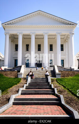 Virginia State Capitol, Capitol Square, Richmond, Virginia Stock Photo