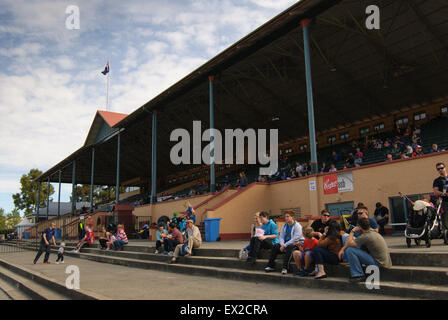 Country horse race at Royal Adelaide Show,  South Australia. Stock Photo