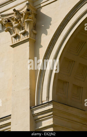 A photograph taken of an Archway at Stowe, England. Stock Photo