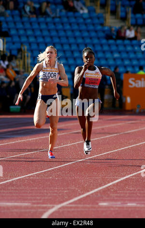 British Athletics Championships Stock Photo