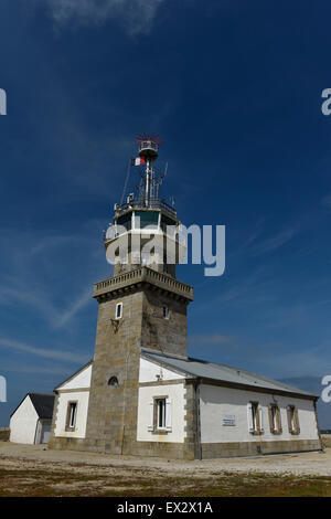 Semaphore, Pointe du Raz, Plogoff, Finistère, Brittany, France Stock Photo