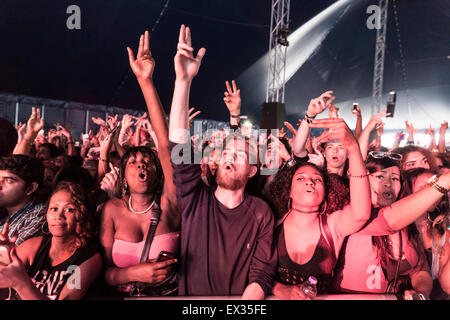 London, UK, 5th July 2015. New Look Wireless Festival, Finsbury Park Credit:  Robert Stainforth/Alamy Live News Stock Photo