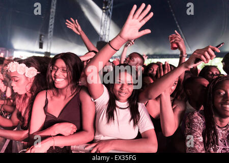 London, UK, 5th July 2015. New Look Wireless Festival, Finsbury Park Credit:  Robert Stainforth/Alamy Live News Stock Photo