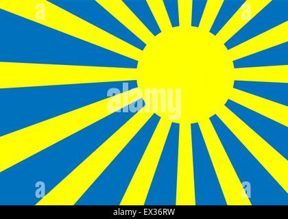 sun beams Stock Vector