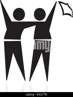 life of famous symbols Stock Vector