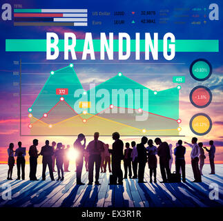Brand Branding Marketing Business Strategy Concept Stock Photo