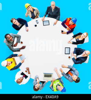 Architect Business Engineering Corporate Team Concept Stock Photo