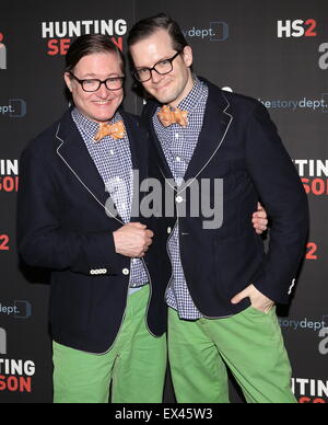 The season two premiere of 'Hunting Season' held at Sunshine Landmark - Arrivals  Featuring: Andrew Where: New York, United States When: 05 May 2015 C Stock Photo