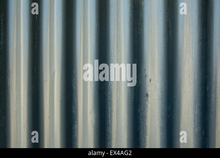 Waves metal sheet Stock Photo