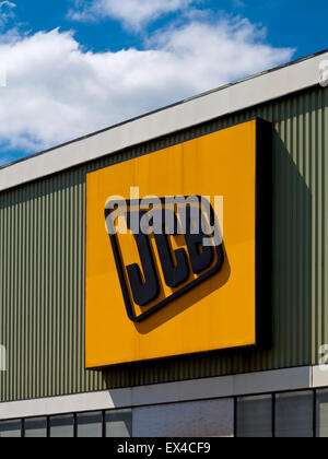 Exterior of JCB World Headquarters in Rocester Staffordshire England UK a manufacturer of construction equipment Stock Photo