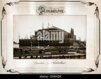 Agriculture Building, Philadelphia Centennial Exposition, 1876 Stock Photo