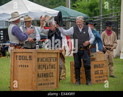 Pioneer Days Festival in the small North Florida town of High Springs. Stock Photo