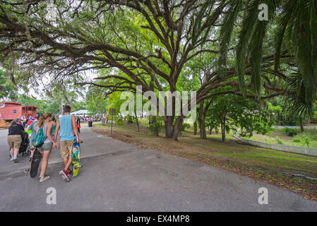 Pioneer Days Festival in the small North Florida town of High Springs. Stock Photo