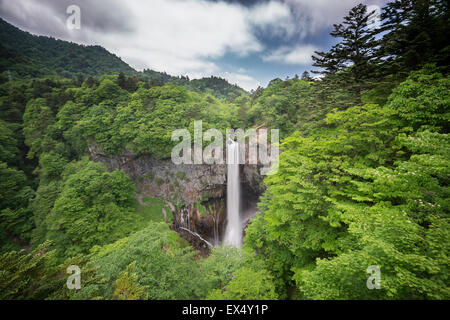 One of top 3 waterfalls in Japan. Kegon Falls, Nikko Stock Photo