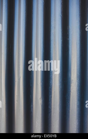 Waves metal sheets. Stock Photo